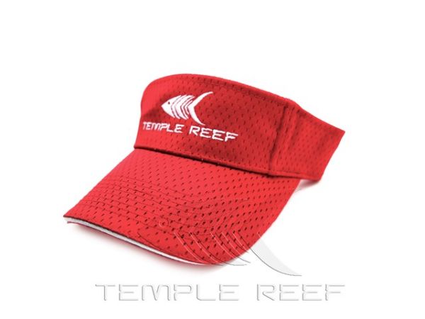 Viseira Temple Reef Cor Vermelha